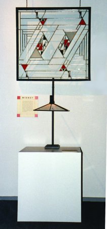 Midway Gardens - Dancing Glass Hanging