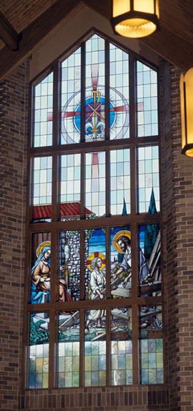 Holy Family Working Together